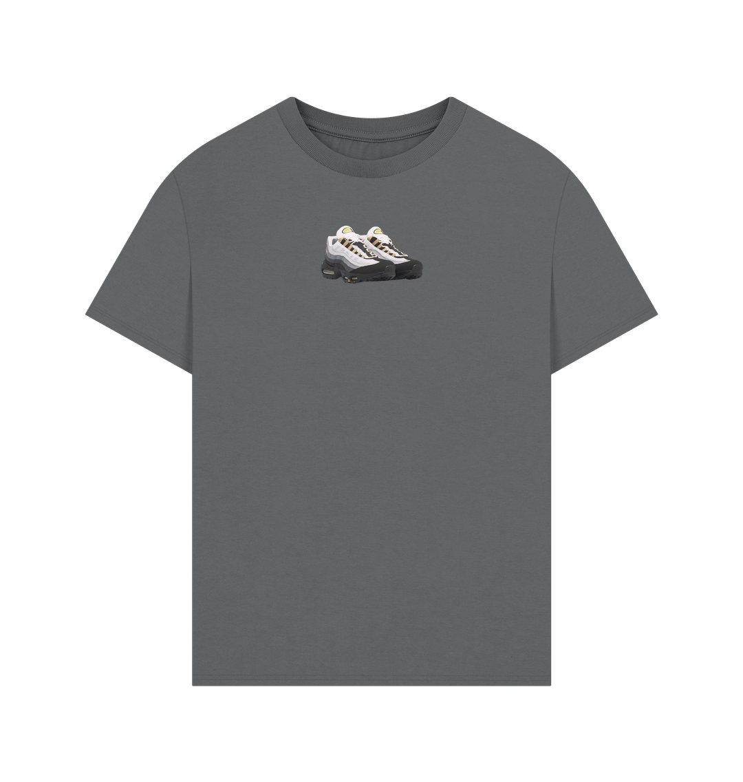 Slate Grey Air Max 95 Yellow Strip Tee