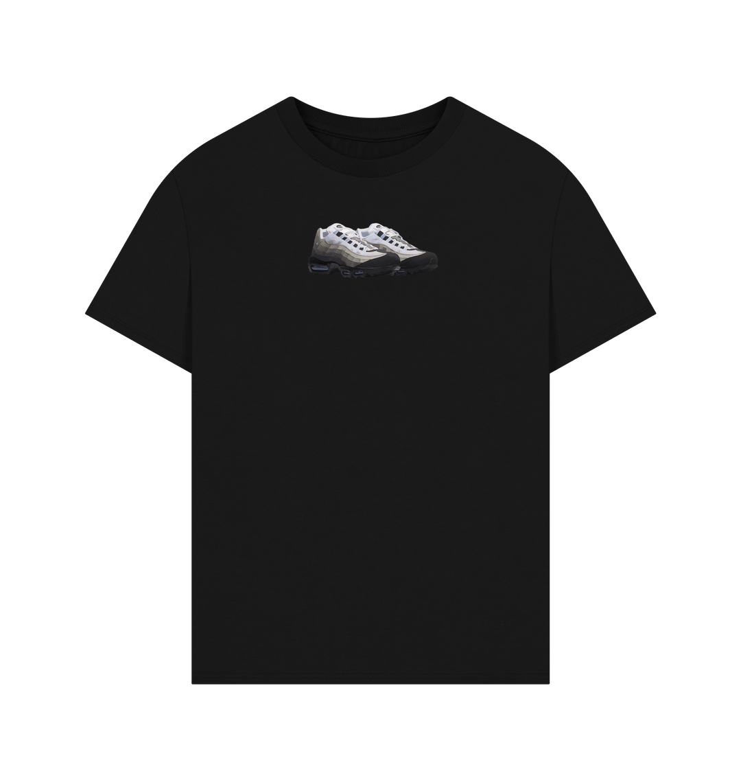 Black Air Max 95 Aluminium Tee