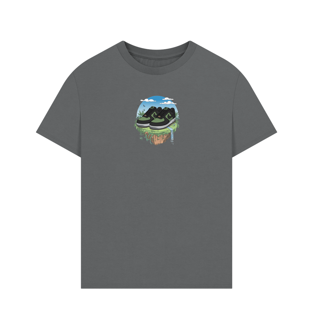 Slate Grey Air Force 1s Island Tee