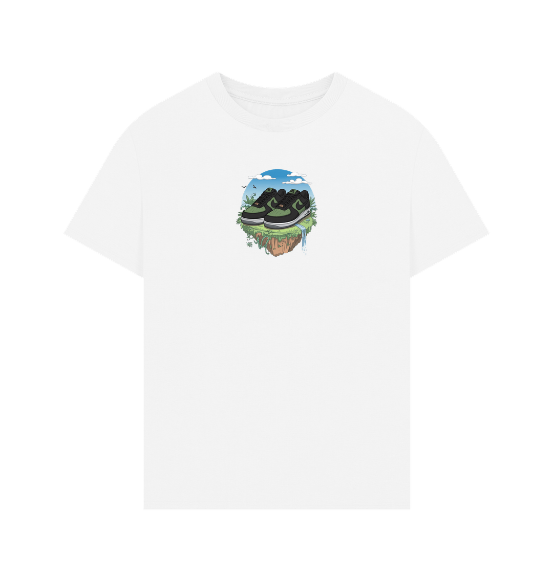 White Air Force 1s Island Tee