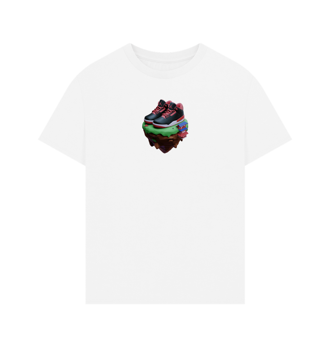 White Jordan 3 Japanse Tee