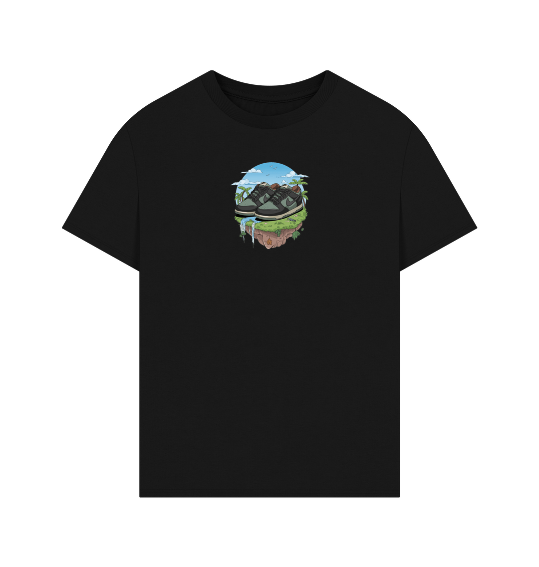 Black Air Force 1 Island Tee