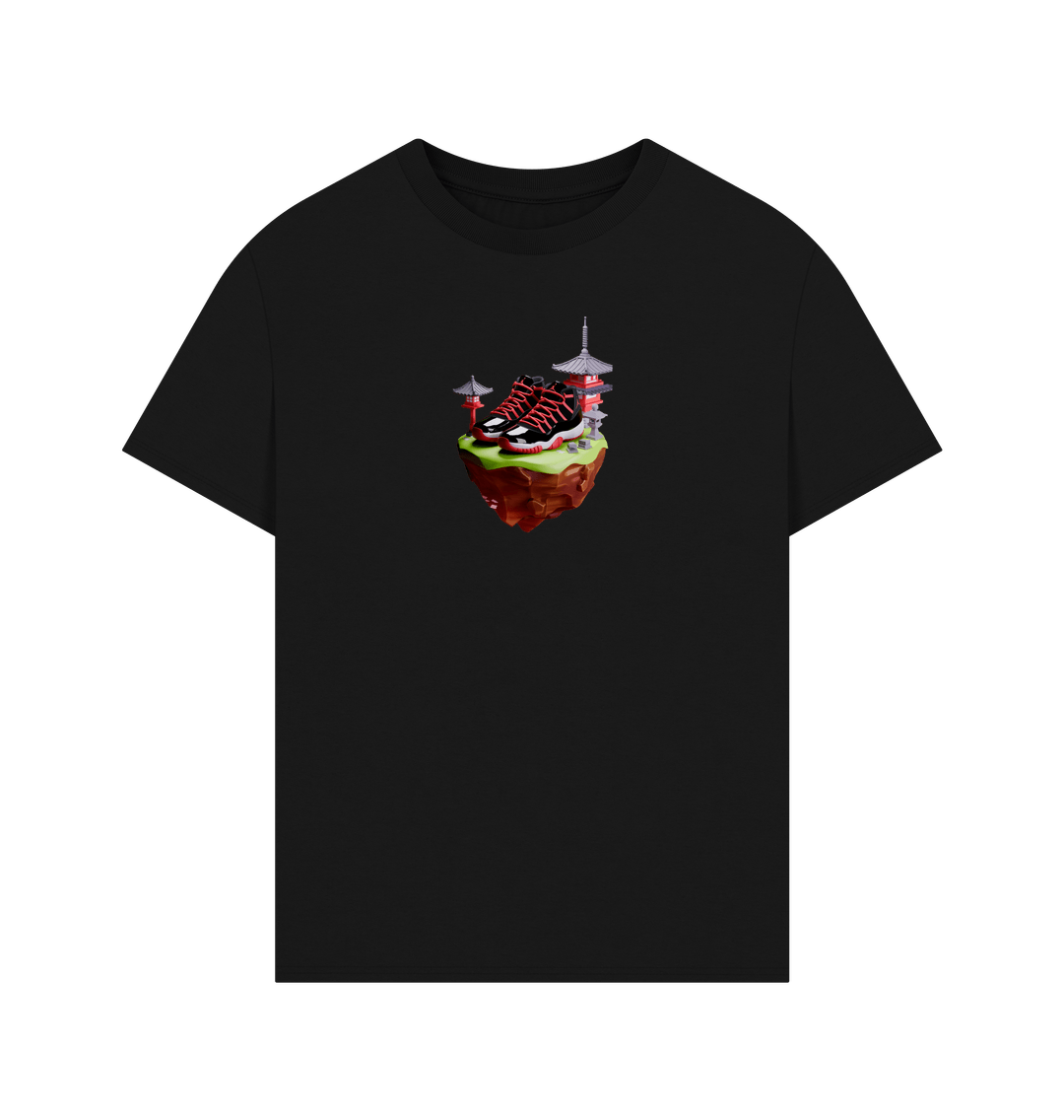Black Jordan 11 Japanese Tee