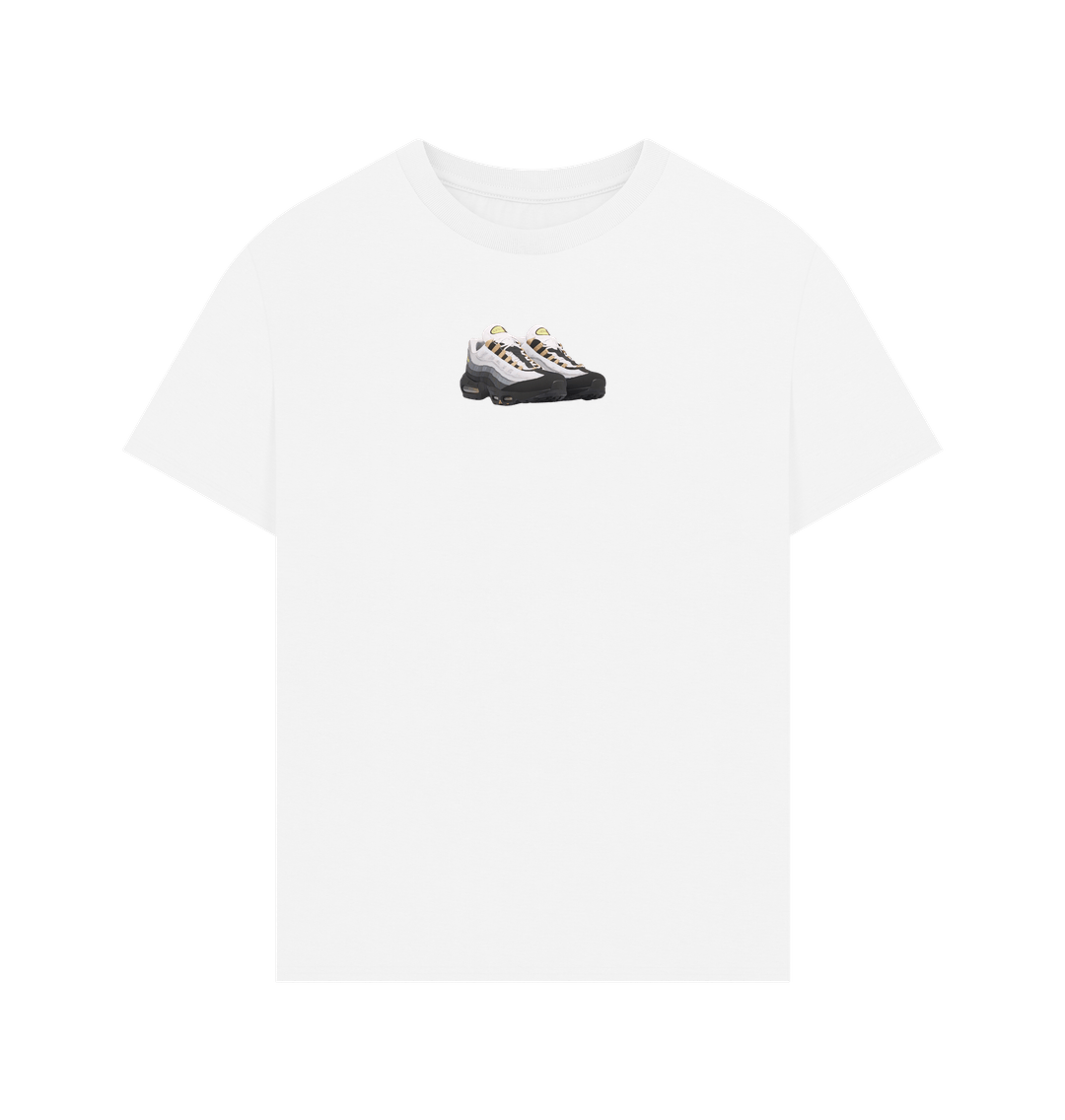 White Air Max 95 Yellow Strip Tee
