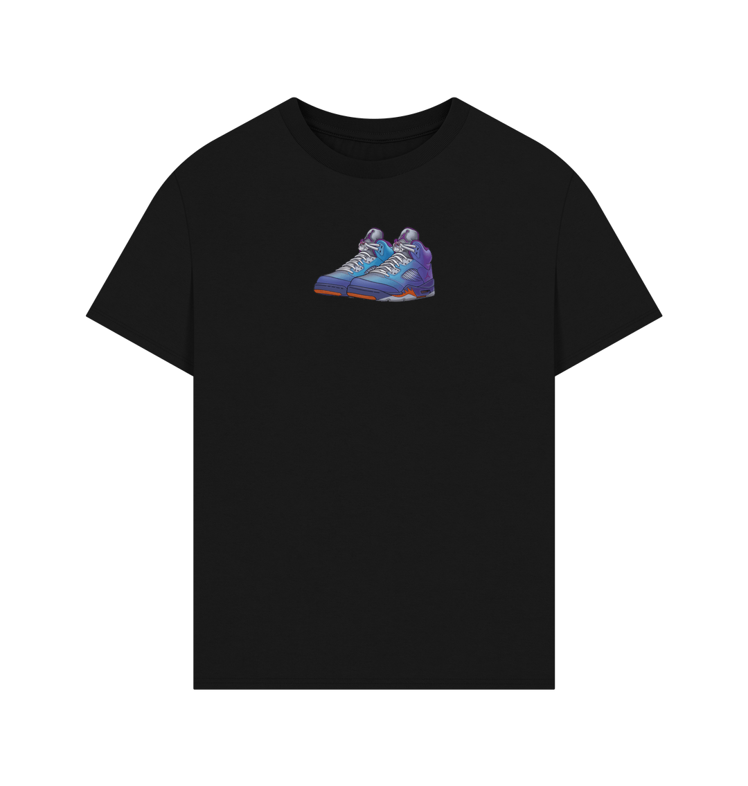 Black Jordan 5s Tee