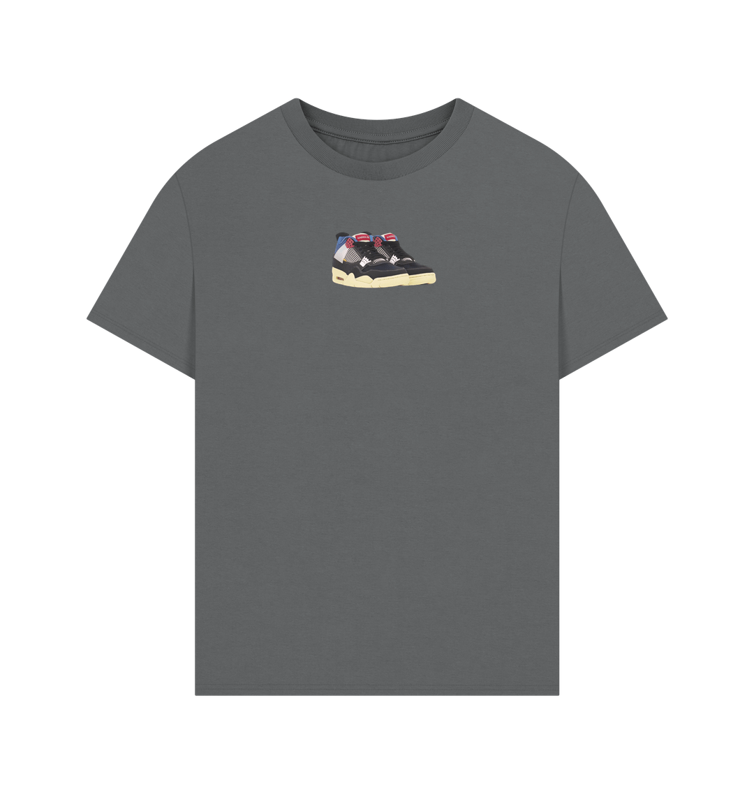 Slate Grey Jordan 4 Union Off Noir Tee