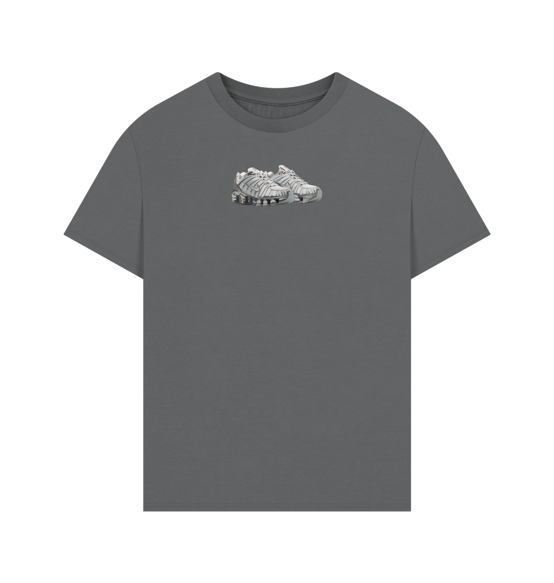 Slate Grey Platinum Shox Tee
