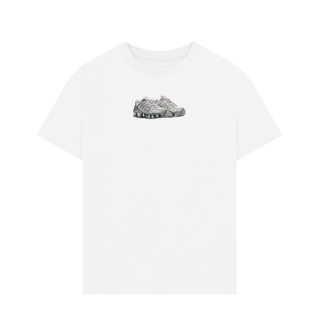White Platinum Shox Tee