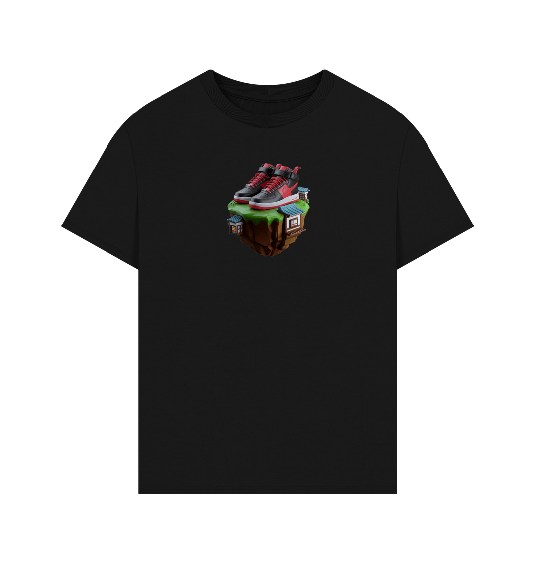 Black Air Force 1 Highs Japanese Tee