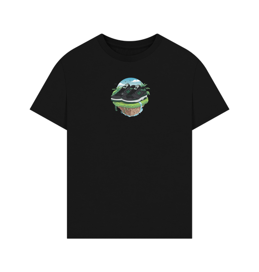 Black New Balance 550 Island Tee