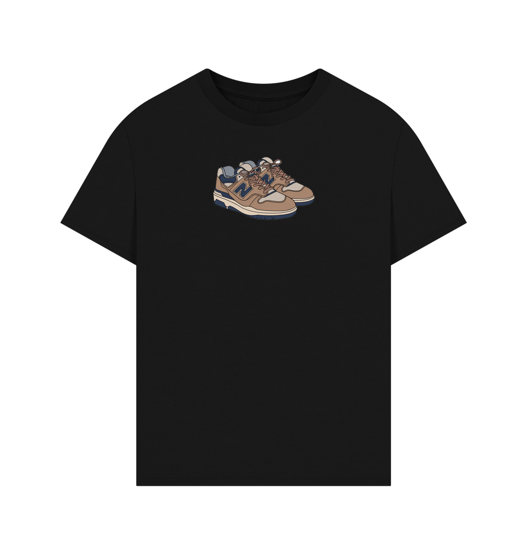 Black New Balance Oversized Tee