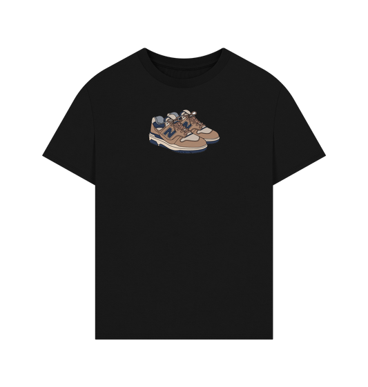 Black New Balance Oversized Tee
