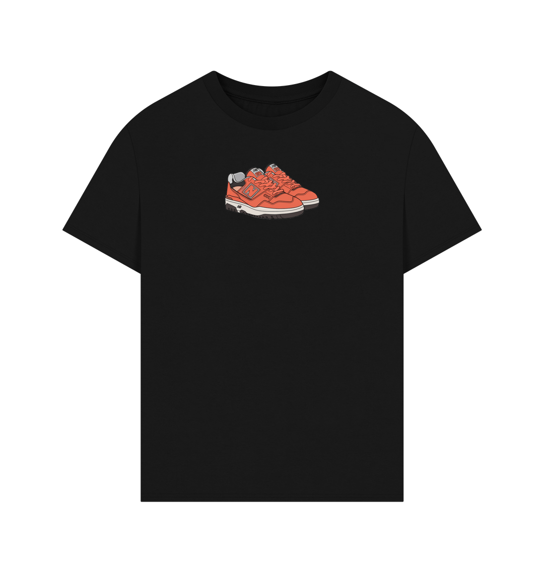 Black New Balance 550 Tee
