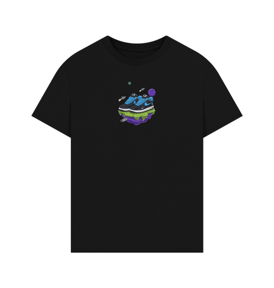 Black Air Force 1 Space Tee