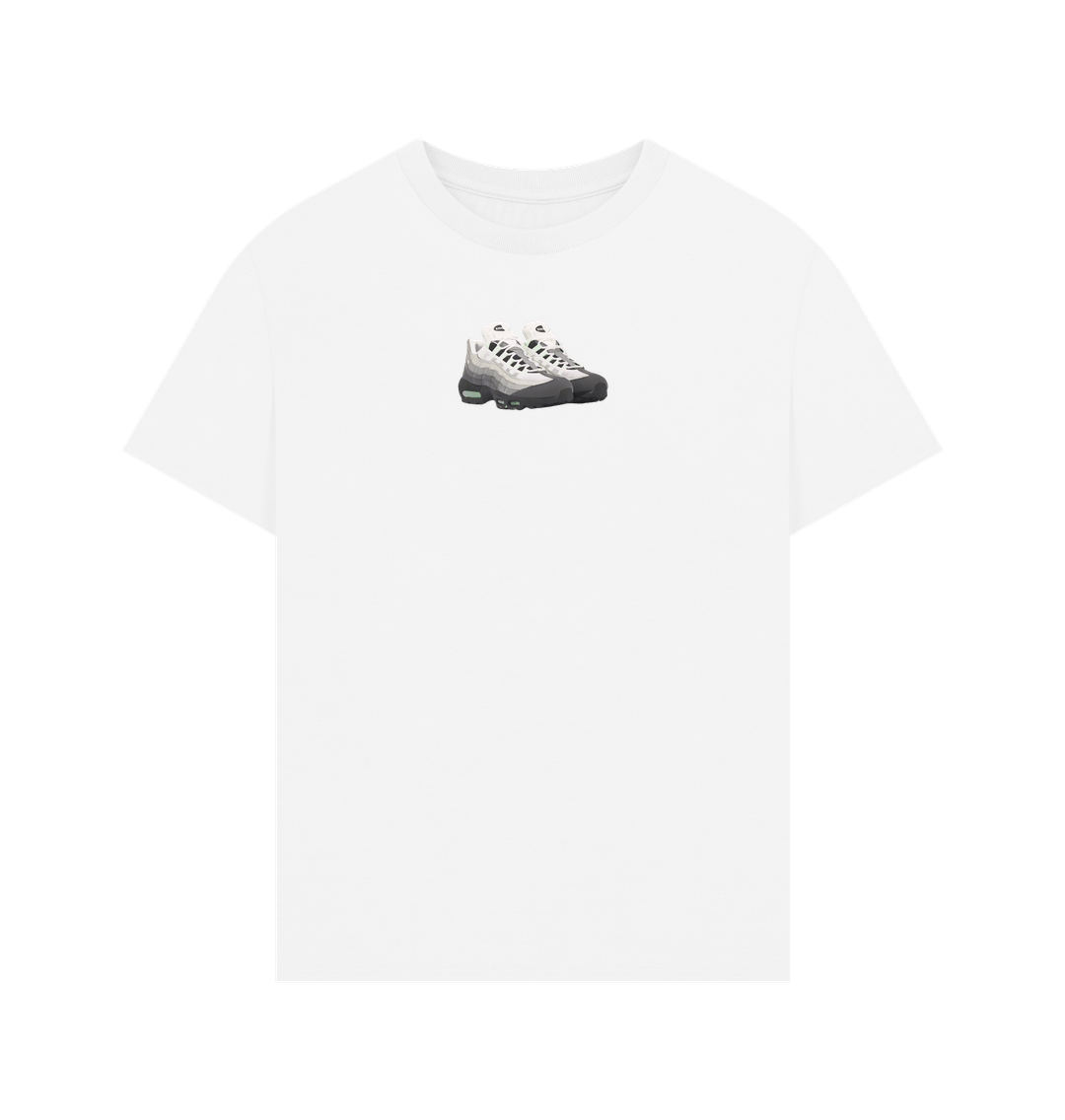 White Aix Max 95 Fresh Mint Tee