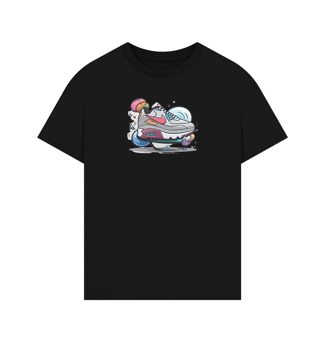 Black Air Max 90 Oversized  Tee