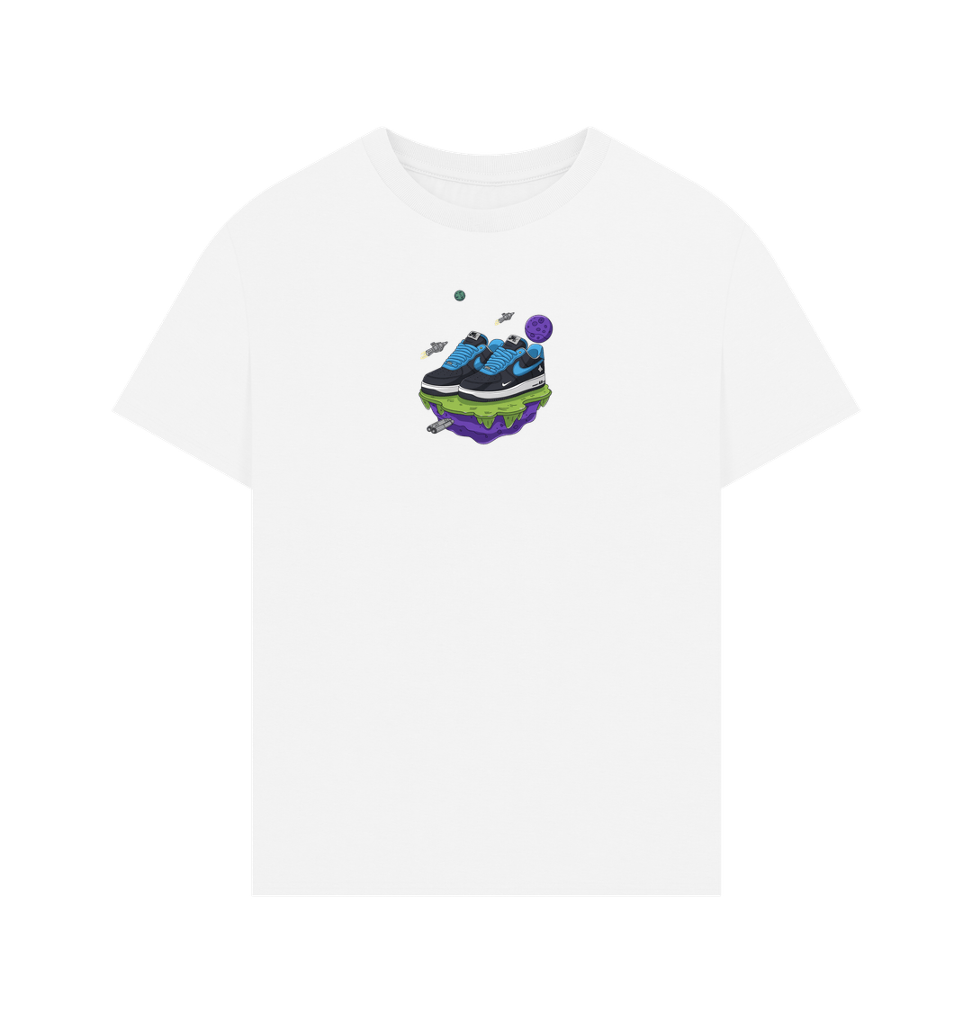 White Air Force 1 Space Tee