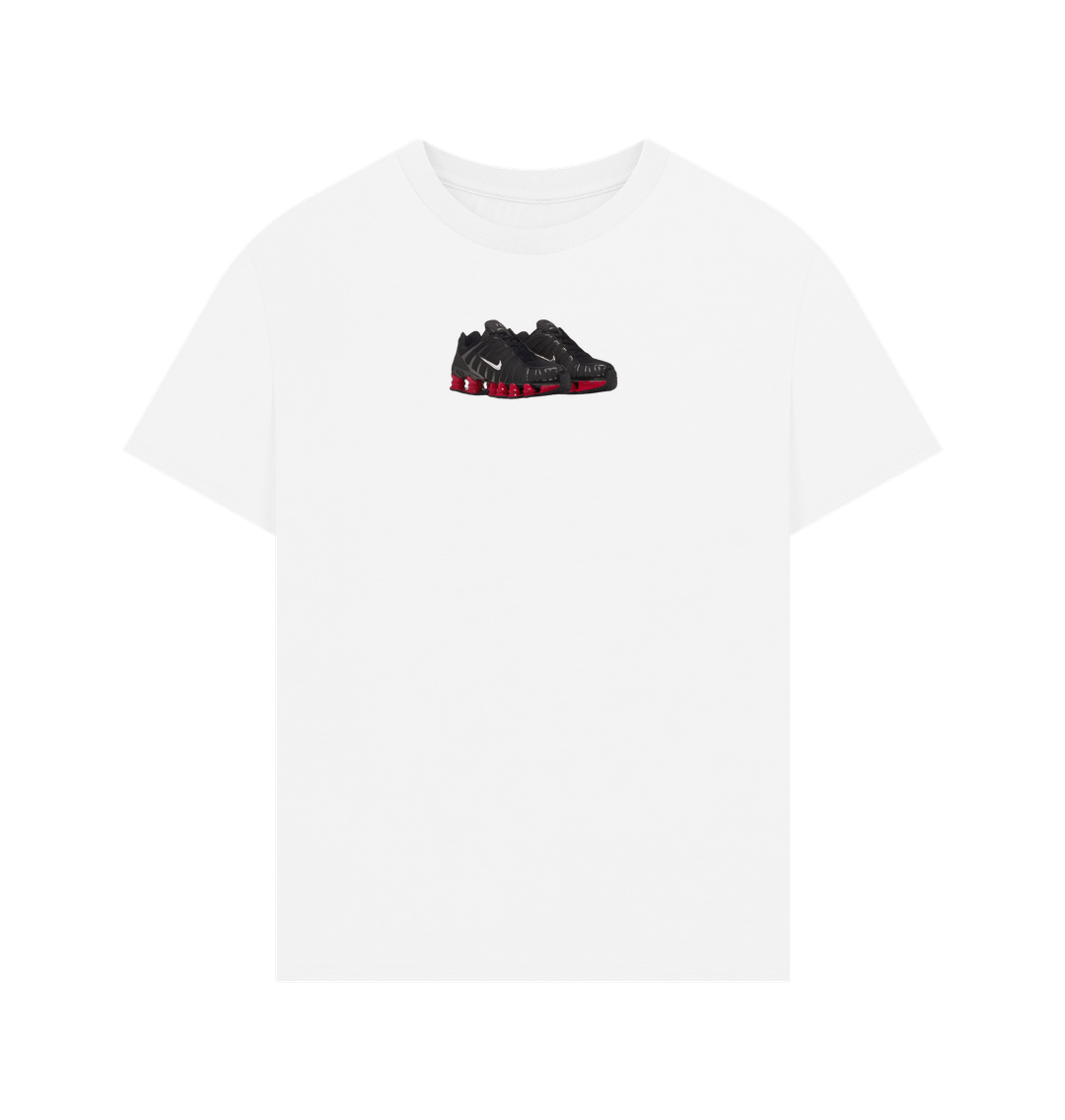 White Skepta Shox Tee