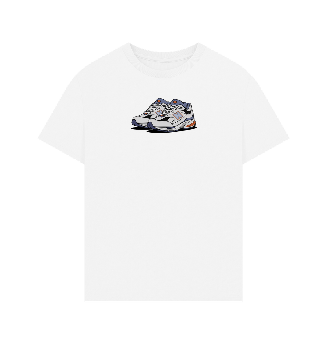 White New Balance 2002r Tee
