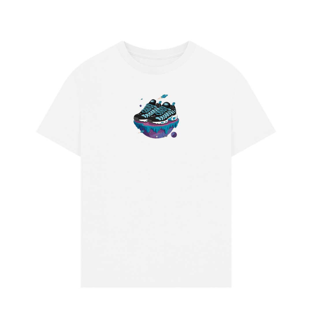 White Tn Space Tee