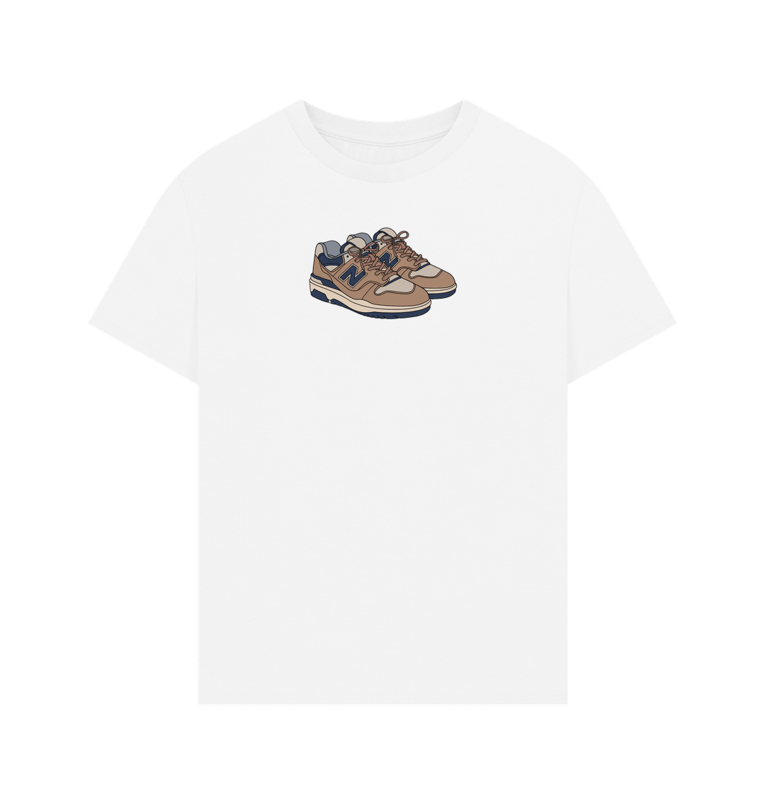White New Balance Oversized Tee